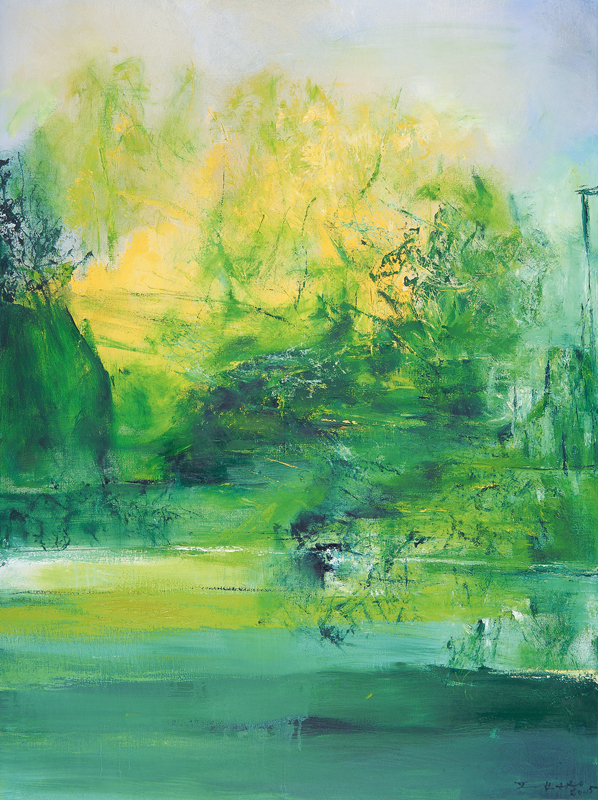 Monet et l'abstraction : Zao Wou-Ki ©Adagp
